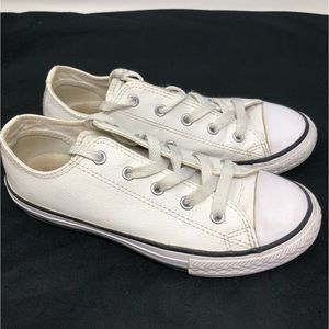 Converse Kids White Sneakers